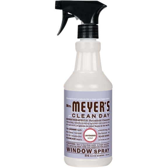 Mrs. Meyer's Clean Day Glass Cleaner, Lavender Scent, 24  fl oz Bottle