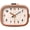 Brown, variant on Rectangle Analog Alarm Clock, Loud Music Alarm with 7 Melodies & Night Light, Silent Non-Ticking Small Bedside Clock for Bedroom Living Room Office