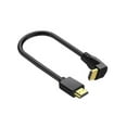 thumbnail image 2 of Efficient HDMI2.0 Cable Male to Male 90 Degree Elbow Cable Supports 4K60Hz for HDTV PS4 Xbox Projectors 4K Display, 2 of 11