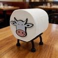 thumbnail image 2 of zhangmingg Decorative Animal Paper Tissue Holder Rack for Kitchen and Bathroom Funny Home Accessory, 2 of 7