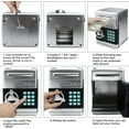 thumbnail image 5 of UN Piggy Bank Electronic Mini ATM for Kids Baby Toy, Safe Coin Banks Money Saving Box Password Code Lock for Children,Boys Girls Best Gift (Silver), 5 of 12