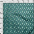 thumbnail image 3 of oneOone Cotton Jersey Dark Teal Green Fabric Kids Plane Dress Material Fabric Print Fabric By The Yard 58 Inch Wide, 3 of 4