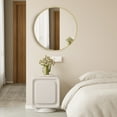 thumbnail image 2 of ZUNMOS 24"Wall Round Mirror, Bring a Touch of Sophistication to Our Living Space, Gold, 2 of 7