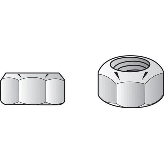 Hillman 6286 10-24 Lock Nut - pack of 10
