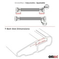 thumbnail image 6 of Roof Rack Cross Bars Luggage for Mercedes GLE Class W166 2016-2019 Alu Black, 6 of 12