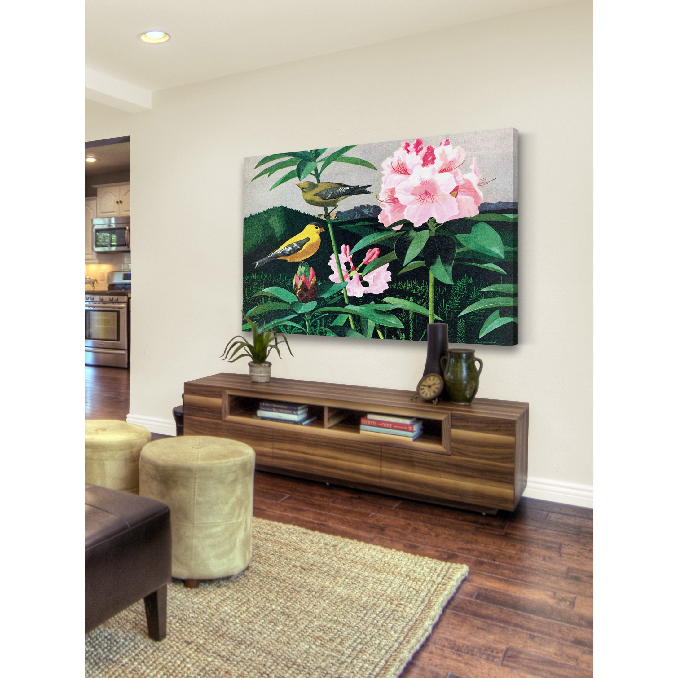 Marmont Hill "Goldfinch" Painting Print on Wrapped Canvas