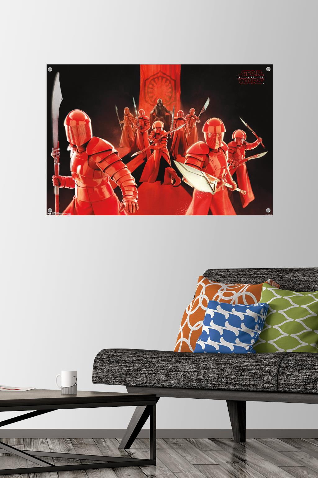 Star Wars: The Last Jedi - Defend Wall Poster with Push Pins, 22.375" x 34"