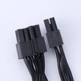 thumbnail image 3 of XISAOK 24CM CPU Power Extension Cable 8P Female to 8Pin Male + Atx4pin Adapter, 3 of 11