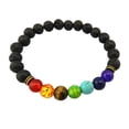 thumbnail image 1 of Women Bracelet Solar System Planets Star Bangle System Planets Bracelet Stone Beads Braided Rope Wristband Jewelry Gift, Type 2, 1 of 7