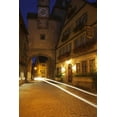 thumbnail image 2 of Flaherty, Dennis 23x32 Gold Ornate Wood Framed with Double Matting Museum Art Print Titled - Germany, Rothenburg Night street scene, 2 of 4