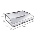 thumbnail image 4 of Campana Koblenz de 76 cm Acero Inoxidable, 4 of 4