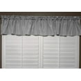 thumbnail image 2 of faux burlap window valance 58 wide silver, 2 of 2