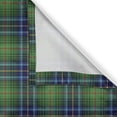 thumbnail image 6 of Ambesonne Plaid Valance & Curtain, Grunge Vibrant Folkloric, 55"x24", Multicolor, 6 of 6