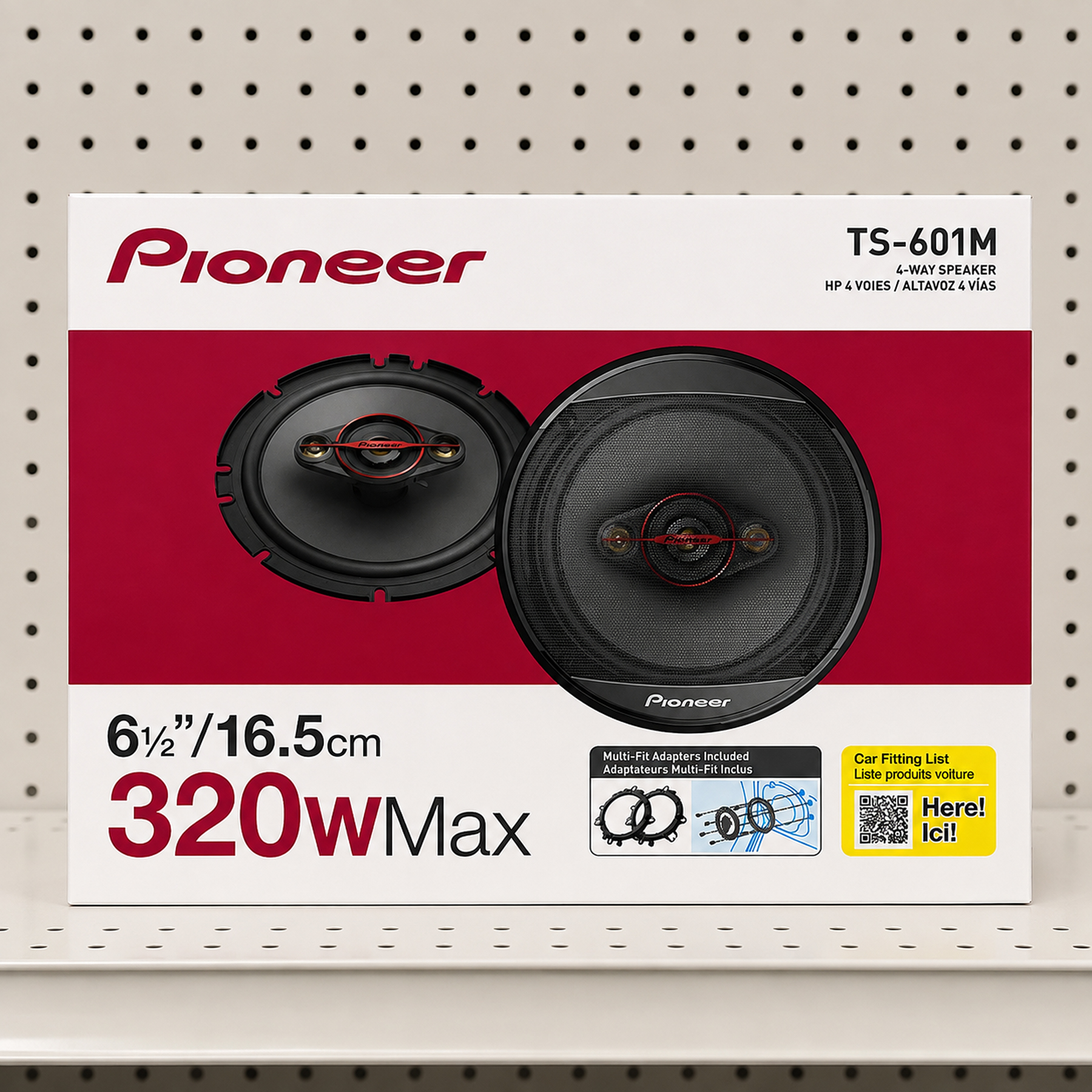 Pioneer TS-601M 6.5" 4-Way Car Speakers photo 7