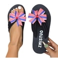 thumbnail image 4 of CHGBMOK Womens Sandals Stylish Flip - Flops with Ornate Bow Details,Sizes 36-43, 4 of 4