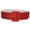 Red, variant on Women's Wide High Waist Glitter Fashion Leather Belt