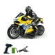 thumbnail image 4 of Moto acrobática RC de alta velocidad a escala 1/10 de 2,4 GHz | Coche de carreras de derrape con control remoto de 4 canales | Batería recargable | Para niños y niñas a partir de 6 años, 4 of 5