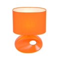 thumbnail image 1 of Lite Source LS-22315ORN Hennessy Table Lamp, 5" x 9" x 12.5", Orange, 1 of 2