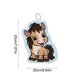 thumbnail image 3 of Uuiauoio Year Of The Horses Cute Patterns Hand Towel And Absorbent Hanging Plushes Thickened Bathroom Hand Towel And Kitchen Hand Towel, 3 of 6