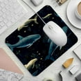 thumbnail image 2 of Whale Mousepad 8.3x9.8 Inch Square Non-Slip Rubber Bottom Printed Desk Mat - Suitable for Office and Gaming, 2 of 6
