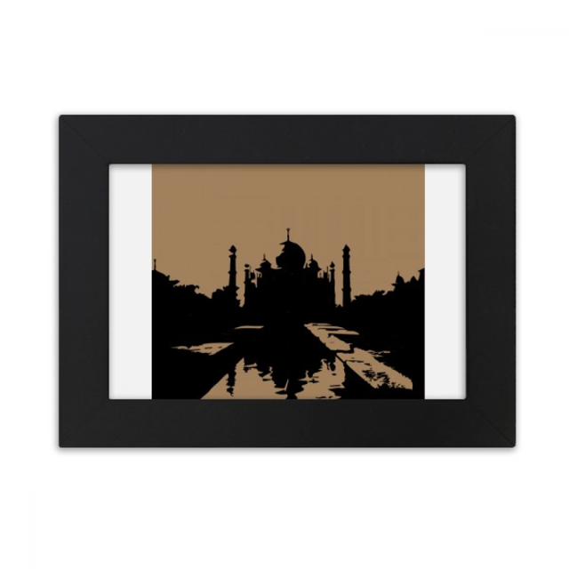 Ancient Buildings Taj Mahal Desktop Photo Frame Ornaments Picture Art Painting
