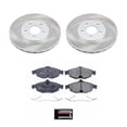 thumbnail image 2 of PowerStop Front Semi-Coated Rotor and Low-Dust Ceramic Brake Pad Kit SC1684, 2 of 3
