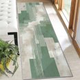 thumbnail image 5 of 2x6 FT Kitchen Runner Rugs Non Skid Washable, Faux Wool Rug Runners for Hallways Bathroom Carpet Runner, Soft Indoor Modern Floor Rug for Entryway Laundry Room, 5 of 11