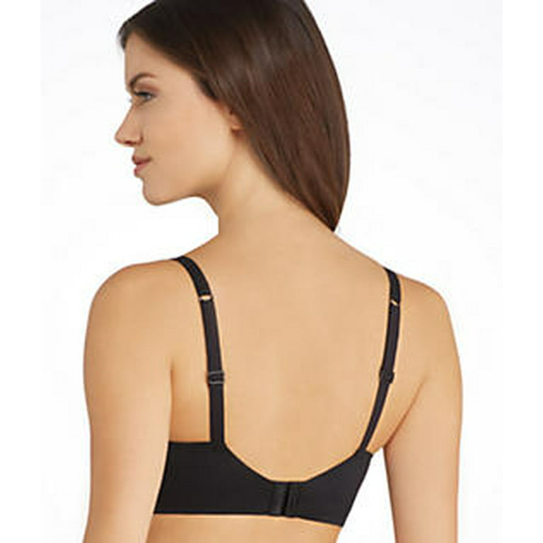 Calvin Klein Women's Perfectly Fit Push Up Plunge Memory Touch, Black, Size  34C