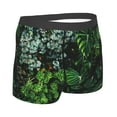 thumbnail image 3 of Disketp Lush Foliage Green Plant Men'S Boxer Briefs,Soft And Breathable Cotton Underwear With Comfortflex Waistband, 3 of 9