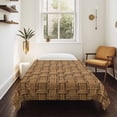 thumbnail image 4 of Vintage Rattan Large Tapestry for Bedroom Wall Hanging Tapestry,Minimalist Abstract Wicker Texture Brown Ceiling Backdrop Tapestries Poster Blanket Wall Decor for Teens Room Living Room 100" x 59", 4 of 8