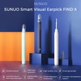 thumbnail image 4 of FlyFlise SUNUO FIND X Smart Visual Earpick Stick 500W High Precision In-Ear Cleaning Endoscope Facial/Ear/Teeth, 4 of 8