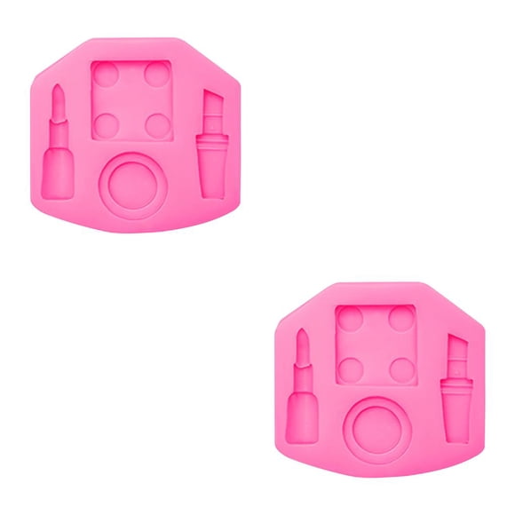 Vogacara Moldes de silicona para el hogar, interesante y práctico molde para hornear pasteles, herramienta para hornear con patrones de Tipo 3 2piezas