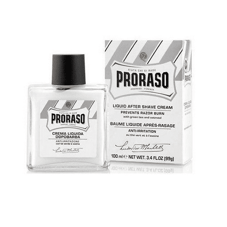 Proraso Liquid After Shave Cream, 3.4 Ounce + Schick Slim Twin ST for Sensitive