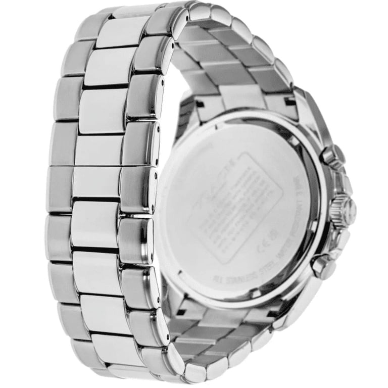 Coach Kent Black & Green Chronograph Dial Steel Men's Watch