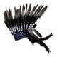 thumbnail image 4 of Tocado de plumas de inspiración nativa americana hecho a mano con plumas artificiales culturales Estilo C, 4 of 9