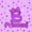 Purple B, variant on spefrowx Cartoon Princess R Twin Sheets for Girls, Purple Star Bowknot Print Bedding, 3 Pieces, 1 Flat Sheet, 1 Fitted Sheet and 1 Pillowcase