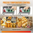 thumbnail image 3 of 24pcs Commercial Waffle Ball Maker, Nonstick Electric Bubble Skewer Waffle Ball Machine with Time&Temp Control for Bakeries, Restaurants, Kiosks, Canteens, 3 of 9