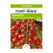 Ferry-Morse 32.5MG Tomato Red Cherry Large Fruited, Heirloom Vegetable Plant Seeds Packet