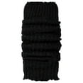 thumbnail image 3 of Penkiiy Leg Warmers for Women Girls 80s Ribbed Leg Warmer for Neon Party Knitted Fall Winter Sports Socks Leg Warmers for Women Black, 3 of 3