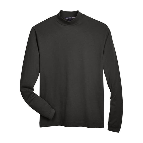 Devon & Jones D420 Adult Sueded Cotton Jersey Mock Turtleneck (2 PACK)