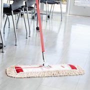 Libman 24 Inch Cotton Dust Mop Refill - Machine Washable Mop Head Replacement
