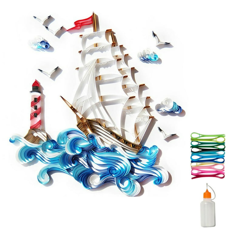 Paper Quilling Deluxe Tool Kit -free shipping worldwide