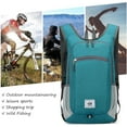 thumbnail image 2 of YSTIANN Sac à Dos de Randonnée Pliable 15L - Ultra-Léger, Résistant à l'Eau, Compact et Durable pour Voyage Unisexe, Camping AZ78-216, 2 of 7