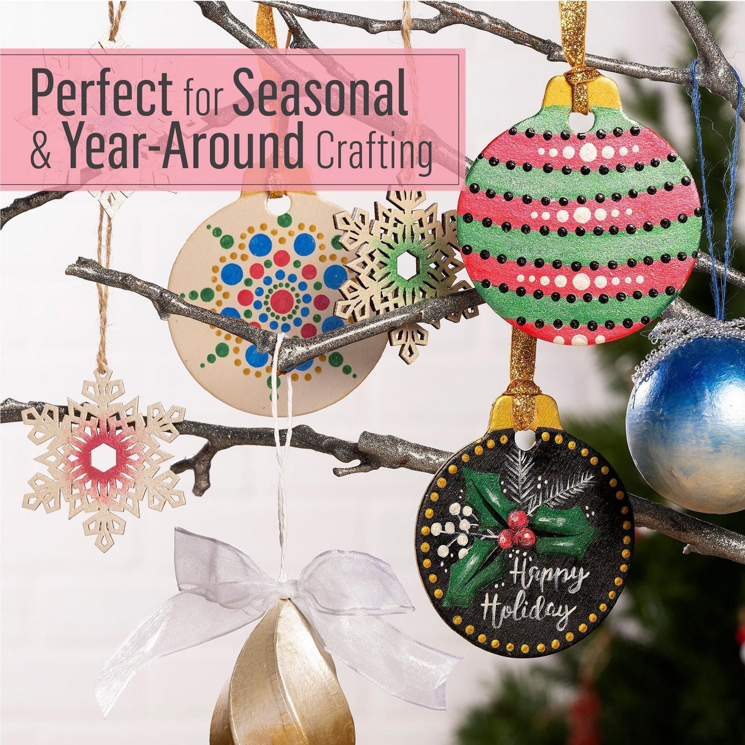 Folkart Metallic Acrylic Paint Antique Gold, 2 fl oz, FolkArt Metallic Paint