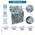 thumbnail image 6 of Burlap Table Runner 70 Inches Long,Vintage Summer Oceans Blue Bubbles Non-Slip Kitchen Table Runners for Dining Room Everyday Use Party Table Decorations Watercolor Art, 6 of 9