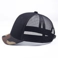 thumbnail image 3 of Sombrero de camionero Sombreros unisex Refrigeración Transpirable Secado Mal Sombrero de béisbol para ejercicio acuáticos , media mal Soledad Sombrero de béisbol para mujer, 3 of 10