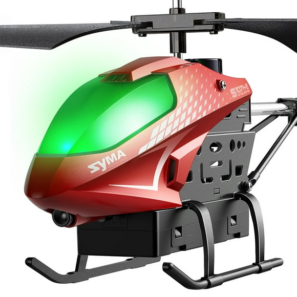 Helicóptero RC SYMA S107H-E con control remoto de 40 minutos de tiempo de vuelo