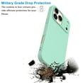 thumbnail image 2 of For iPhone 17 Pro Max Case with Screen Protector, Tekcoo Liquid Silicone Military-Grade Protection Shockproof Rugged Soft Rubber Slim Cell Phone Case Cover for iPhone 17 Pro Max 6.9", Green, 2 of 13