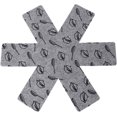 thumbnail image 1 of 12 protectores de sartenes y ollas, protectores de sartenes y utensilios de cocina, almohadilla protectora divisoria, separador de sartenes antideslizante, gris (tamaño pequeño/10,24 pulgada, 1 of 5