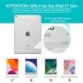 thumbnail image 2 of Smart Case for the iPad 7th for iPad 10.2" Generation Case Smart Case Cover - Translucent Smart Shell Stand Cover with Translucent Frosted Back Protector Fit iPad 10.2 Inch,(Auto Wake/Sleep), 2 of 9